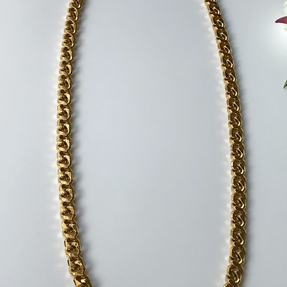VTG Givenchy Gold Chain Necklace - Picture 4 of 9